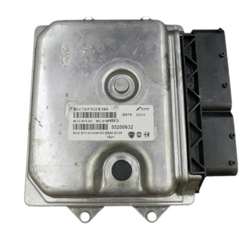 Блок управления fiat qubo 1.3 55250632 mjd8f3.q1 + программирование фото №1