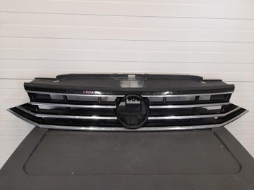 Решітка радіатора решітка volkswagen passat b8 3g0 r-line рестайлінг фото №1