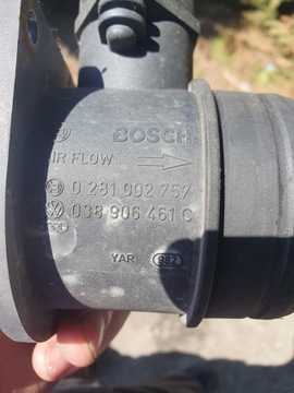 038906461c витратомір volkswagen audi seat рахунок-фактура 0281002757 фото №1