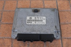 Комп'ютер блок керування двигуна vw new beetle 2.0b 06a906018ej 0261206327 фото №1