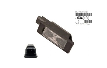 Підсвітка номерного знака kpl citroen c3 ds3 ds5 10- фото №1