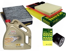 Набір фільтрів vw polo 6r.6c 1.4 od 2010 фото №1