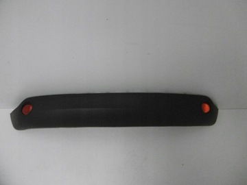 Ford fiesta mk6 рестайлинг спойлер накладка бампера зад фото №1