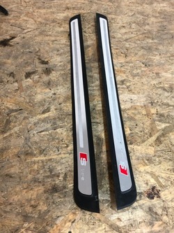 A5 купе рестайлінг накладки планки порогові s line kpl фото №1