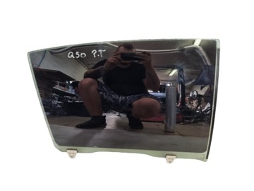 Скло двері трикутник правий зад infiniti q50 q50s фото №1