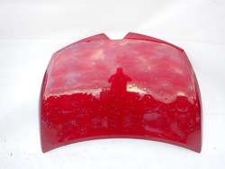 Renault clio iv 12- капот кришка двигуна фото №1