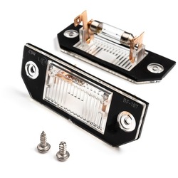 Лампа підсвітка реєстрації ford focus ii mk2 c-max śrubki фото №1