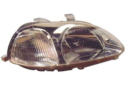 Depo фара h4 электрический цвет вкладыш: хром фото №1