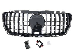 Решітка panamericana mercedes sprinter w907 срібна 2018- фото №1