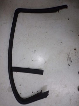 Захист рама скла двері лівий/правий зад bmw e65 фото №1