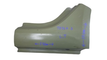 Tesla модель 3 порог стойка левый зад фото №1