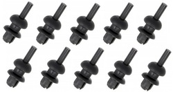 Клипса штифт 6 полки citroen c2 c3 saxo xm x10 фото №1