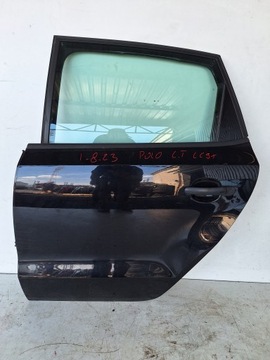 Vw polo v 6r 6c 07-17 двері лівий зад lc9x фото №1