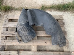 Підкрилок лівий зад mercedes e клас w211 a2116981530 фото №1