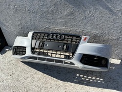 A4 8k бампер перед білий омивачі pdc ly9c фото №1