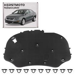 Volkswagen passat b6 3c sedan 2005-2010 шумоизоляция капота 3c0863831b фото №1