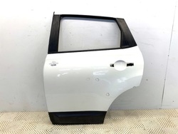 Дверь левый зад nissan qashqai j10 crossover 06-14 белый цельный фото №1