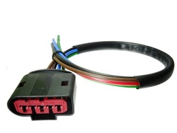 З'єднувач штекер джгут 5 pin 1j0973775a з кабелем 2,50mm2 фото №1