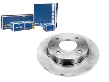 Meyle комплект диск тормозных mey, 015 523 2087 фото №1