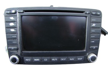 Vw passat b6 радіо cd 1k0035198b фото №1