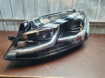 Лампа перед ліва повний led vw golf vii рестайлінг 5g1 фото №1