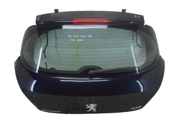 Крышка багажника зад peugeot 308 t7 hb kgn фото №1