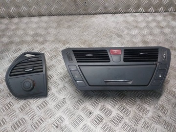 Решітка повітропровід середня + ліва citroen c4 picasso i 9683265580 фото №1