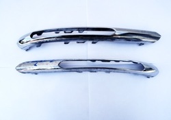 Планка хром na led mercedes w212 klasa-e l+r фото №1