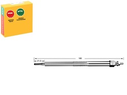 Ngk свічка запалювання żarowa nissan almera ii 2.2 di n16 фото №1