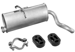 Глушитель конечный peugeot partner / citroen berlingo 1.1 / 1.4 / 1.6 бензин фото №1