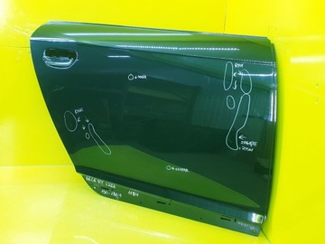 Двері обшивка audi a6 c6 правий зад lz6e фото №1