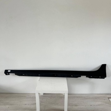 Audi a6 c7 планка пороговая левая накладка порога левый порог 4g0853855g фото №1