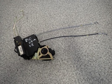 Kia rio 05-10 замок двері переднє правий фото №1