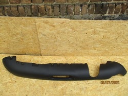 Mini cooper f55 спойлер накладка бампер зад фото №1