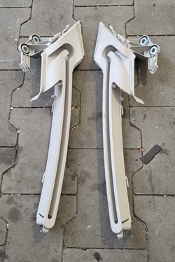 Mercedes c-klasa w205 направляющая ролеты зад левая фото №1