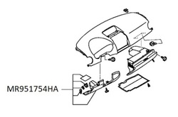 Colt cz 2004-08 захист pod керма нова оригінал фото №1