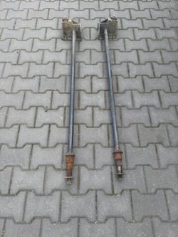 Стрижень поворотний лівий праві натяжник iveco daily 35c 50c 99-14rok фото №1