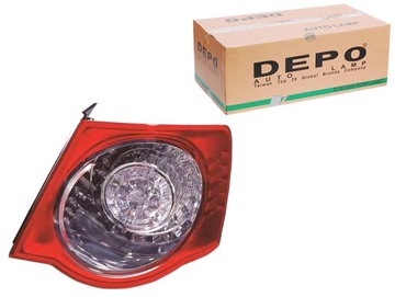 Лампа запчастина зовнішня колір поворотник білий фото №1