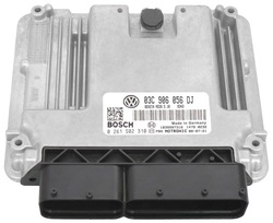 Компьютер vw golf v 1.6 fsi 03c906056dj 0261s02310 фото №1