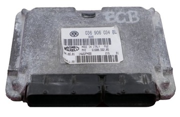 Комп'ютер skoda fabia 1.4 036906034bl iaw4lv.aa фото №1