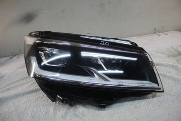 Лампа правая перед передняя volkswagen vw t6 полный led 7l1941036a фото №1