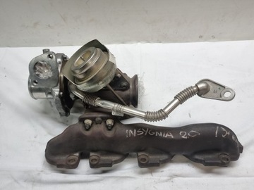 Opel insignia 2.0 turbo турбіна турбонагнітач фото №1