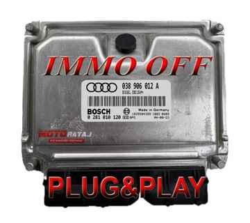 Audi a3 s3 8l 1999 з спереду блок керування / модуль ecu фото №1