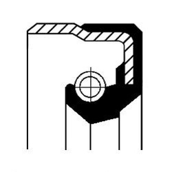 Ущільнювач 26x38/f166x8,5/17,7 тисковий фото №1