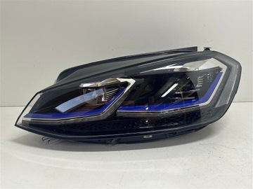 Golf 7 vii 5g1 рестайлинг 16-19r. левая лампа перед полный led. eur фото №1