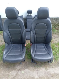 Сиденья диван кожа комплект mercedes w205 c-klasa универсал uk фото №1