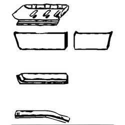 Поріг дверний do mercedes 207d-410 77-95 фото №1
