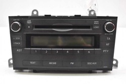 Радио радиопроигрыватель cd aux 86120-05161 toyota avensis t27 09-11 фото №1