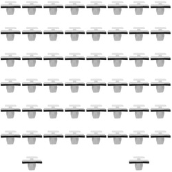 50x кліпса штифт кліпса планки порогової бічної do hyundai kia фото №1