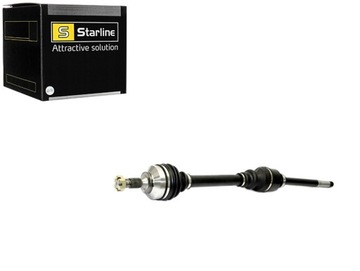 Піввісь привідна kpl права peugeot 307 sil.1.4 1.6 2.0 hdi 09 starline фото №1